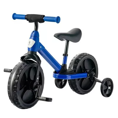 4-in-1 Kids Training Bike Toddler Tricycle Backyard With Training Wheels &Pedals • $65.96