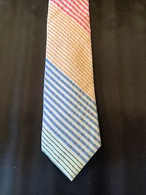 J Crew Ludlow Tie Cotton Stripe • $9.90