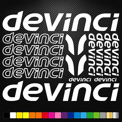 FITS Devinci Stickers Sheet Bike Frame Cycles Cycling Bicycle Mtb Road • $15.42