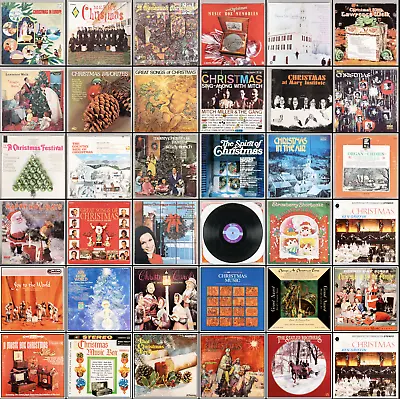 VINTAGE CHRISTMAS ALBUMS -  Vinyl Record LPs - You Choose - See Photos • $13.95