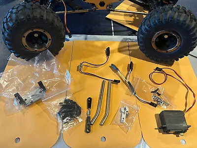 Redcat Everest 10 Four Wheel / Rear Steering Crawler 4WS Complete Kit With Servo • $54.99