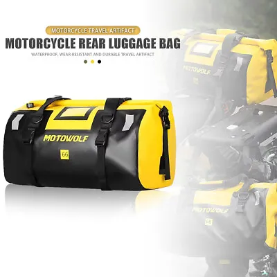 66L Waterproof Bag Motorcycle Dry Duffel Bag For Travel Motorcycling Cycling • $62.65