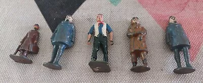 Lot Of 5 Vintage Lead Britain Jo Hall Soldiers Figures Raf Farm  • £8.99