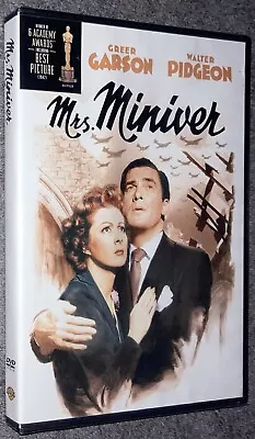 Mrs. Miniver DVD Greer Garson Walter Pidgeon Reginald Owen Teresa Wright NEW • $9.48