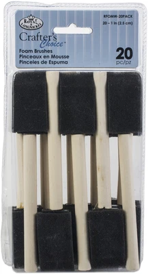 $9.13 • Buy Foam Brushes 20/Pkg-1  Width