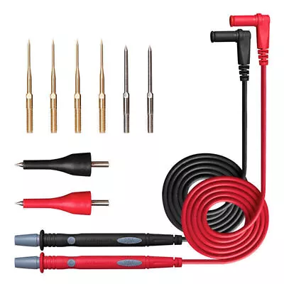 Universal PVC Digital Multimeter Multi Meter Test Lead Probe Wire Pen Cable • $10.03