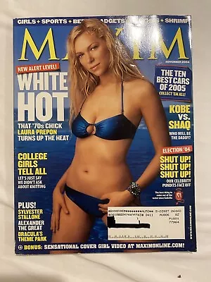 Maxim Magazine November 2004 Laura Prepon • $1.50