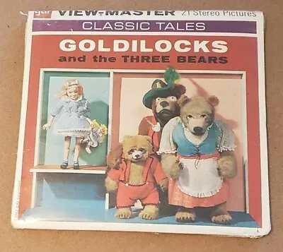 Sealed B317 Classic Tales Goldilocks & The Three Bears View-master Reels Packet • $24