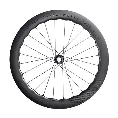 Princeton WAKE Disc Brake White Industries Shimano Carbon Wheelset Black • $4179