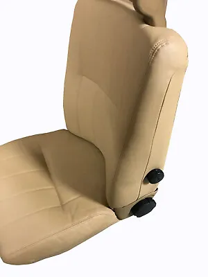 Volvo 240 245  Front Seat Cover Upholstery BEIGE CAMEL Vinyl  1986-1993 • $150