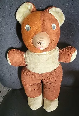 1950 Vintage  Cubbi Gund Rubber Snout Teddy Bear 20  • $40