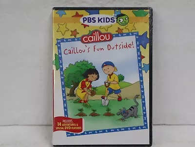 Caillou's Fun Outside! (DVD 2001) PBS Kids NEW SEALED! • $7.99