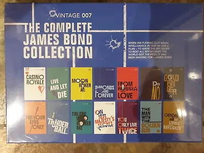 Vintage 007 The Complete James Bond Collection 14 Books Slipcase Fleming - W72 • £30.51