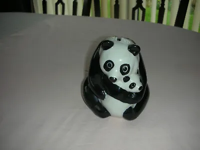 WADE VINTAGE MOTHER & BABY PANDA MONEY BOX  NATWEST BANK With STOPPER. • £8