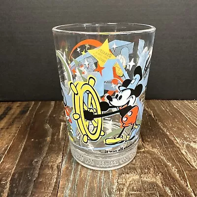 McDonald's Walt Disney  100 Years Of Magic  Glass Walt Disney World 5” Cup • $14.99