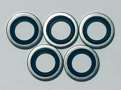 £9 • Buy 100 X 1/4 BSP Bonded Seal Washers (Dowty Seal) Self Centering Hydraulic Oil Fuel