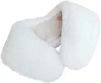 Fashion Faux Rabbit Fur Collar Shawl Wrap Stole Fake Collar Coat White • $24.28