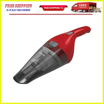 $20.97 • Buy Dustbuster Quick Clean Cordless Hand Vacuum Cordless Lightweight Portable, Red
