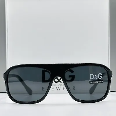 Dolce Gabbana Sunglasses Men's Women's Oval Black Model DG 8088 New • $150.78