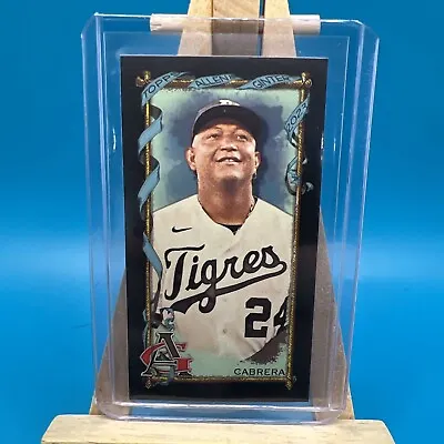 Miguel Cabrera 2023 Topps Allen & Ginter Mini Black Border #139  • $3