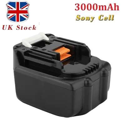 Battery For Makita 14.4V 3000mAh Li-ion BL1415 BL1430 194065-3 BTD130F 194066-1  • £22.91