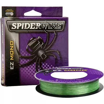 Spiderwire Ez Mono 220 Yards 4# Fluorescent Low-vis Green Fishing Line • $9.99