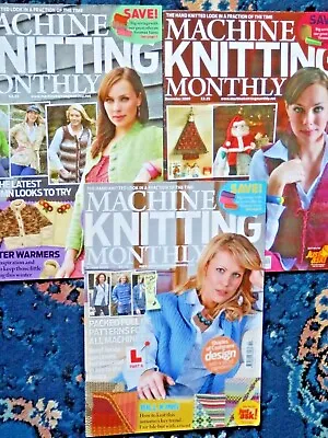 £3.50 • Buy Machine Knitting Monthly 3 Consecutive Magazines From 2009 Oct, Nov, Dec