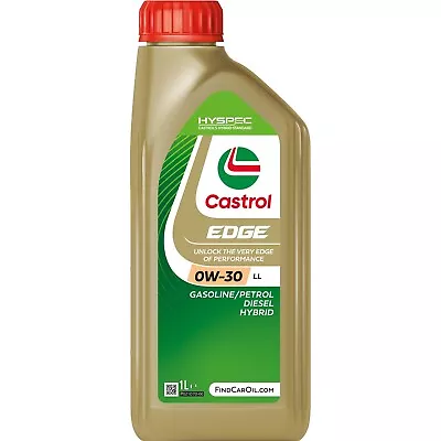 Castrol EDGE 0w-30 LL Fully Synthetic Engine Oil - 1 Litre 1L • £19.95