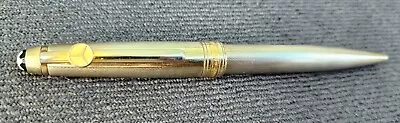 Sterling Silver Mont Blanc Meisterstuck Barley Corn Mercedes Ballpoint Pen • $399.99