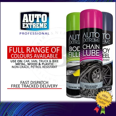 Auto Extreme Spray Paint Aerosol Alloy Wheel Tint Car Bike Chain 300ml - A8 • £5.99