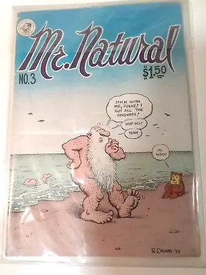 Mr. Natural #3 Underground Comic R Crumb 1980 In Bag • $21.95