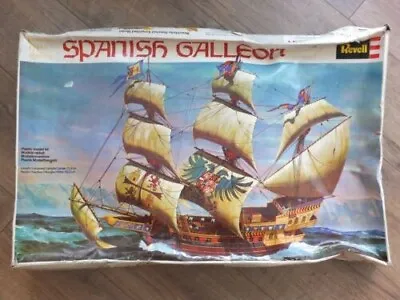 1/65 Revell 5618 Spanish Galleon Massive & Rare 1/96? + Zvezda Lifeboat Kit • £99