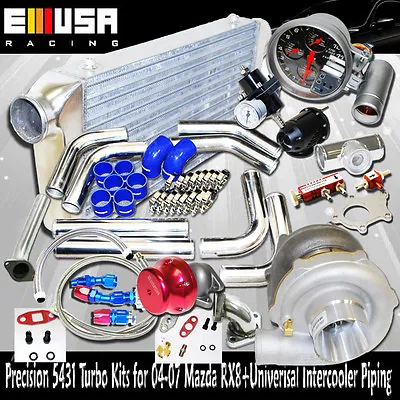 Precision 5431T3/T4 Turbo Kits For 2004-2007 Mazda RX-8 RX8 Universal Piping Kit • $1429.99