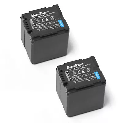 Refuelergy 2x BATTERIES For PANASONIC VW-VBG260 ULTRA HIGH CAPACITY 2500mAh • $27.88