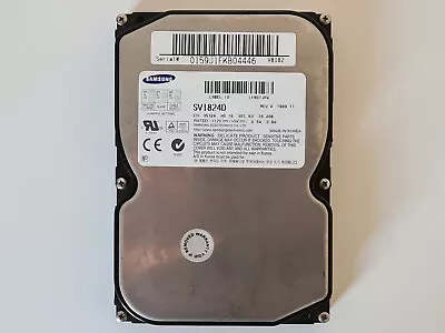 Samsung SV1824D 18.2GB PATA Internal IDE 3.5  HDD Hard Disk Drive • £18