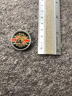 £0.99 • Buy British Grand Prix Silverstone 1978 Motorcycle Pin Badge
