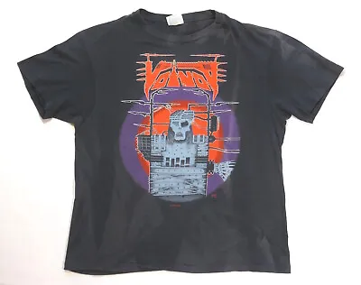 Voivod Vintage T Shirt 1988 Dimension Hatross Tour Away Art 80's Thrash Metal • $400