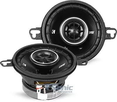 2) Kicker 43DSC3504 3-1/2  3.5  80W 2-Way Car Audio Speakers DSC35 DS35 Coaxial • $84.91