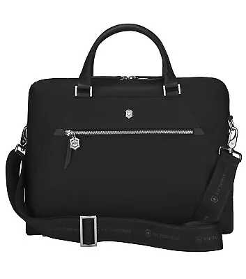 Victorinox Signature 14  Laptop Briefcase - Black  • $575.58