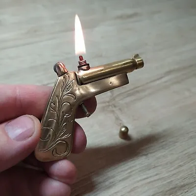 Vintage Petrol Lighter Table Antique Gun • $60