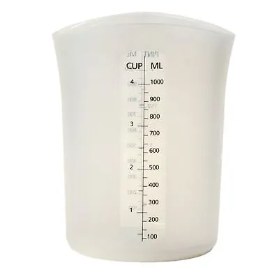 Norpro Silicone Measuring Stir & Pour Measure 4 Cups Flexible • $14.52
