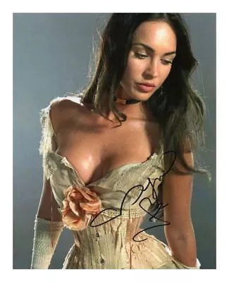 Megan Fox Autographed Signed A4 Pp Poster Photo Print 16 • £6.89