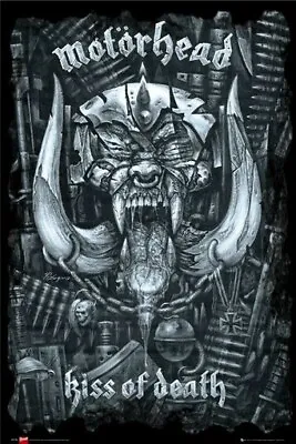 Motorhead Poster - Kiss Of Death - Hot New 24x36 • $15.18