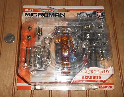 Microman Force Acro Lady AcroDita AL-12 Takara 2004 Action Figure Series • $37.95