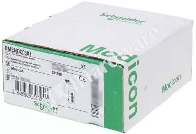 Surplus Open Schneider Electric BMENOC0301 Modicon M580 Ethernet Comm Module 1-P • $483.13