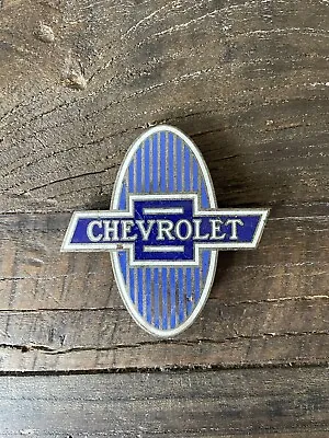 $81.29 • Buy Vintage Chevy Emblem 1929 1930 1931 1932 OEM Chevrolet Badge Radiador Grill CV+3