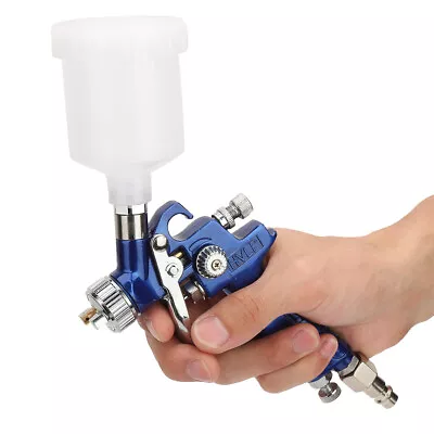 Gravity Airbrush Car Spray Gun Oil Painting Pneumatic Airbrush European Type✈ • £17.49