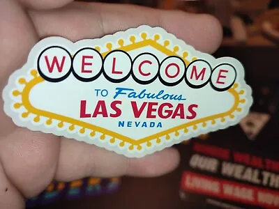 Welcome To Fabulous Las Vegas Sign Vinyl Sticker • £0.99