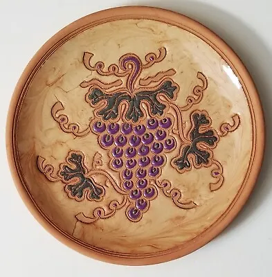 Decorative Clay Plate Made In Greece • $22.99