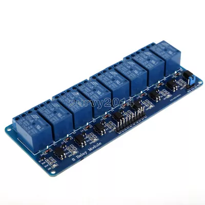 12V 8Channel Relay Module With Optocoupler For Arduino UNO 2560 1280 ARM PIC AVR • $5.52